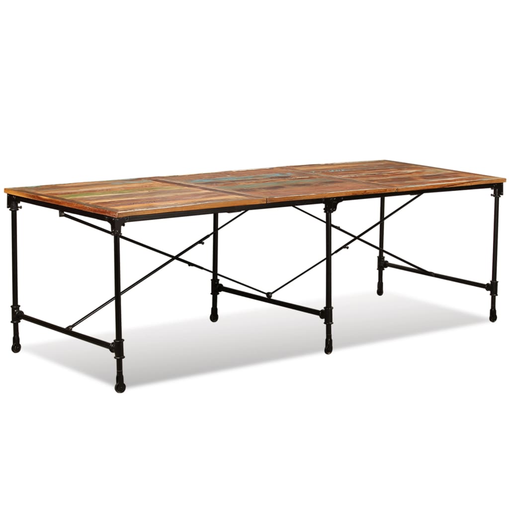 vidaXL Dining Table Solid Reclaimed Wood 240 cm