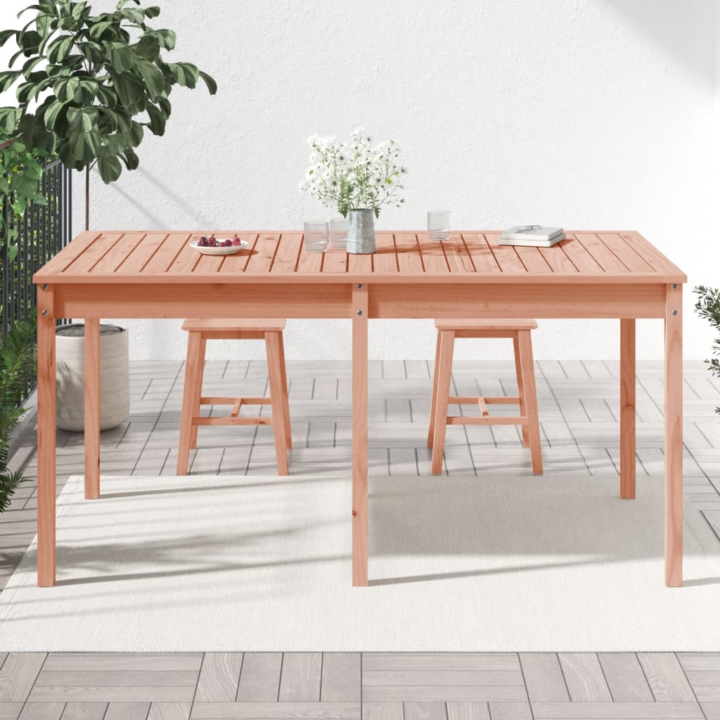 vidaXL Garden Table 159.5x82.5x76 cm Solid Wood Douglas