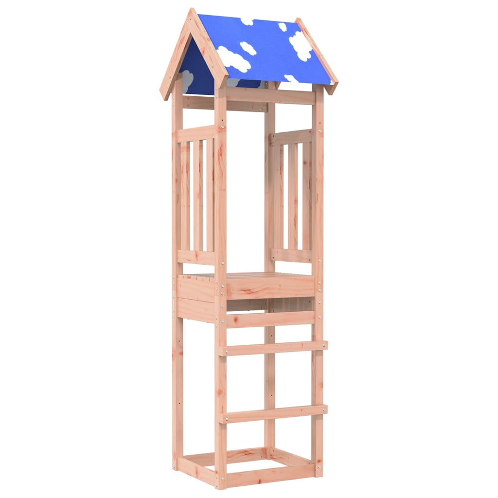 vidaXL Play Tower 52.5x46.5x208 cm Solid Wood Douglas Fir