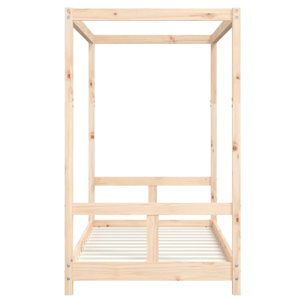 vidaXL Kids Bed Frame 80x160 cm Solid Wood Pine