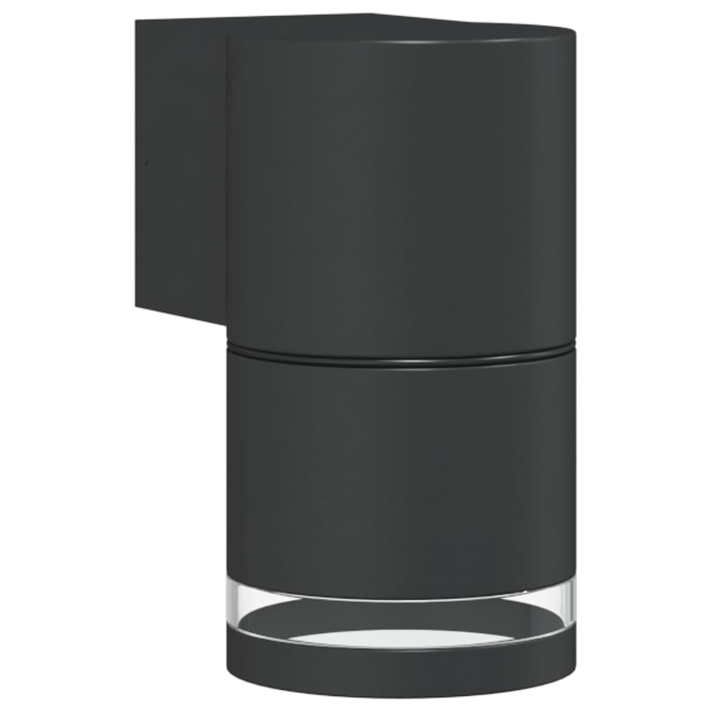 vidaXL Outdoor Wall Light Black Die-cast Aluminium