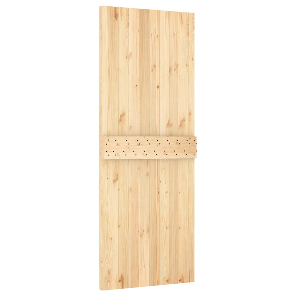 vidaXL Door NARVIK 80x210 cm Solid Wood Pine