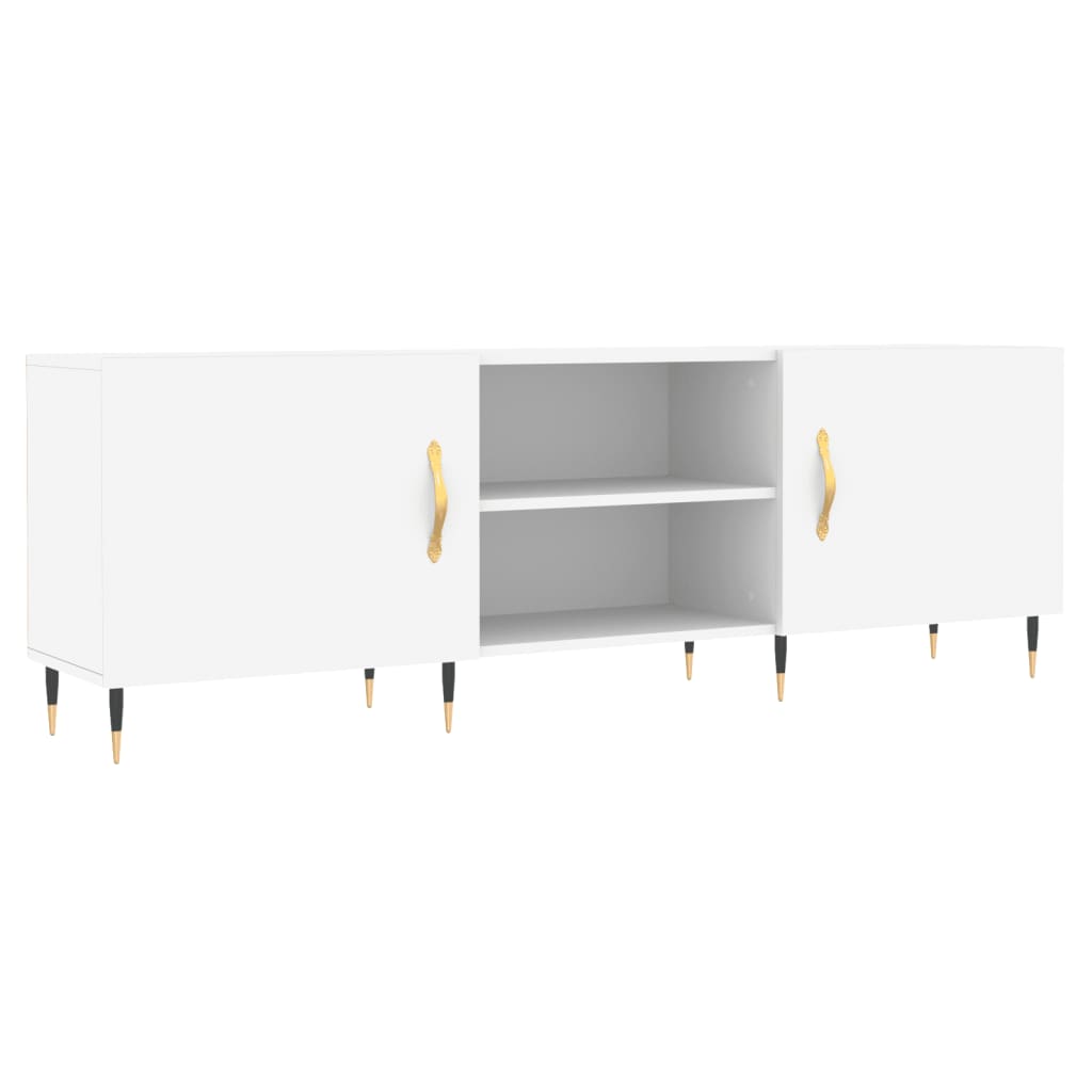 vidaXL TV Cabinet White 150x30x50 cm Engineered Wood