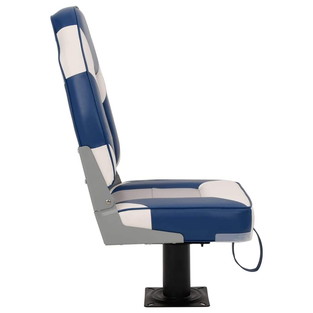 vidaXL Boat Seat with Pedestal 360° Rotatable