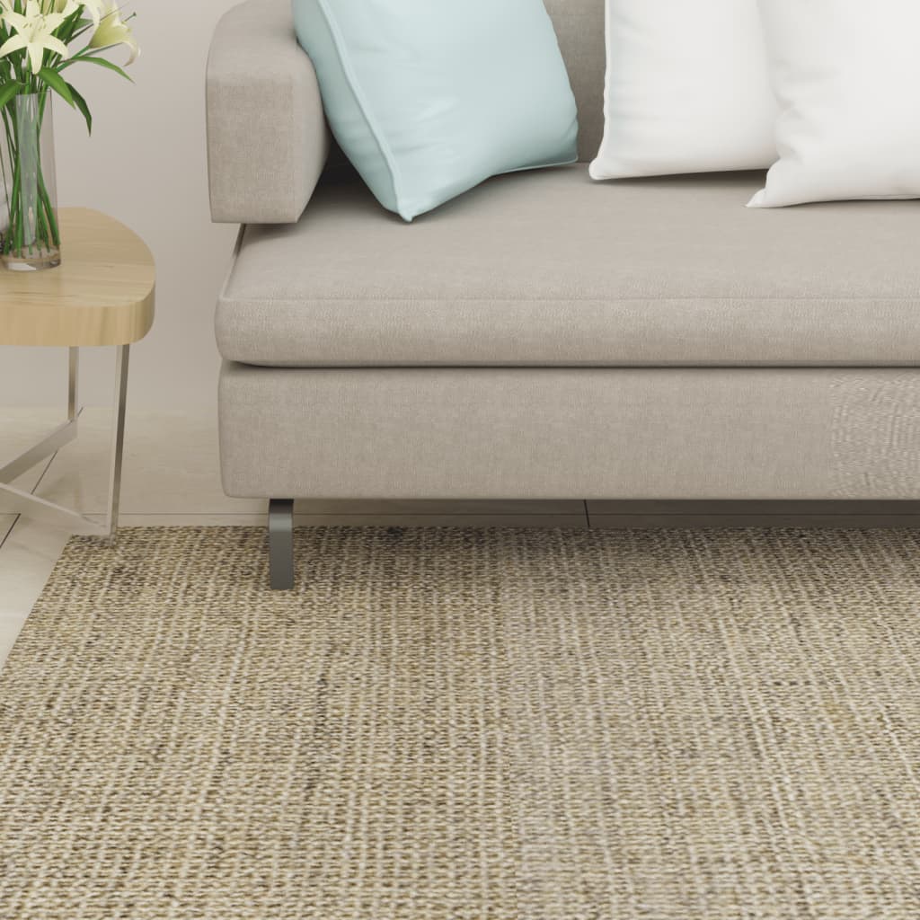 vidaXL Sisal Rug for Scratching Post Taupe 66x350 cm