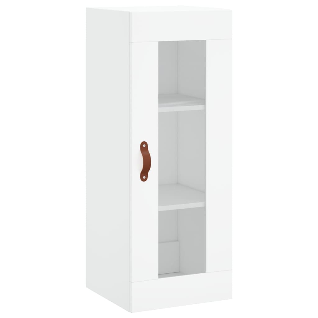 vidaXL Highboard White 34.5x34x180 cm Engineered Wood