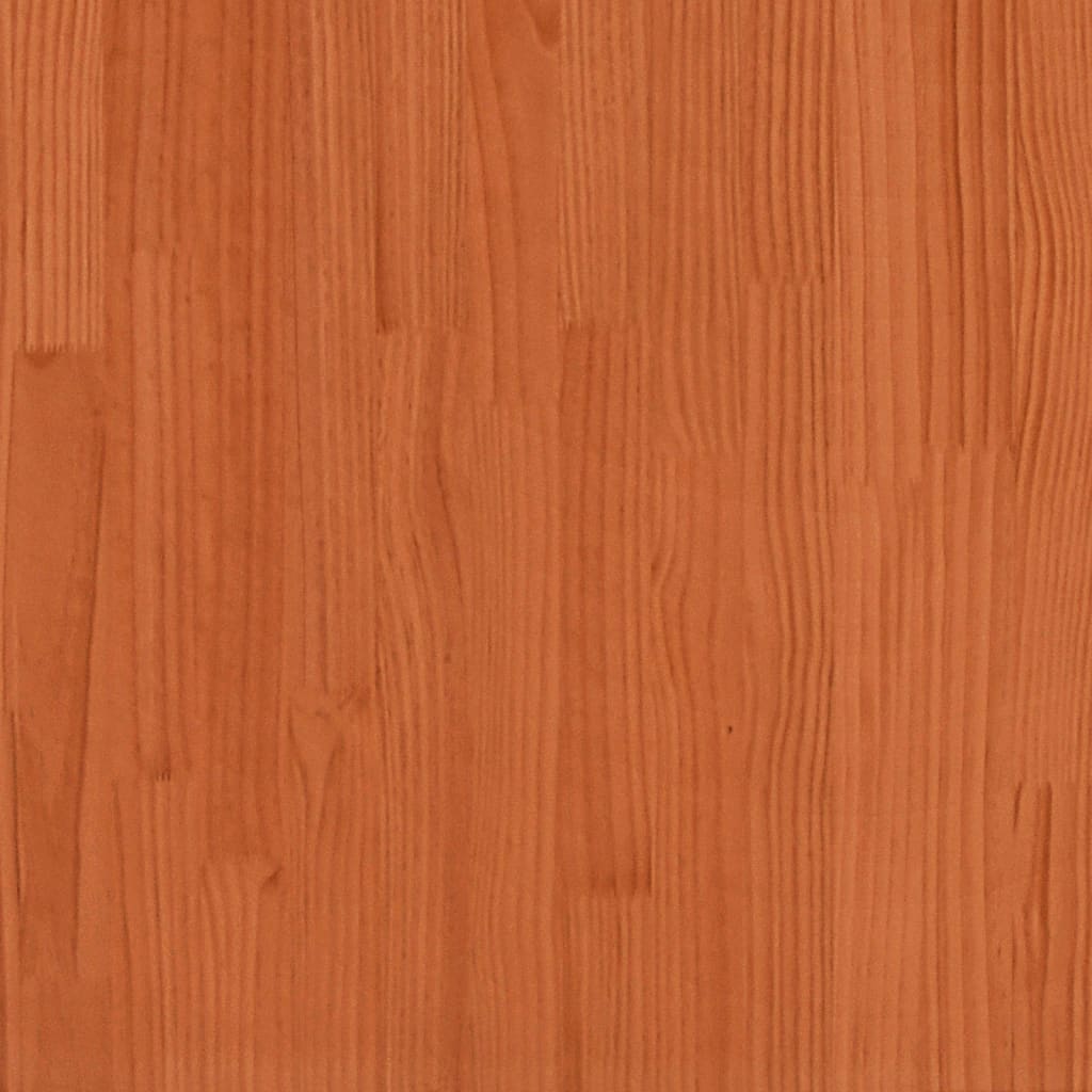 vidaXL Garden Sofa Corner Wax Brown Solid Wood Pine