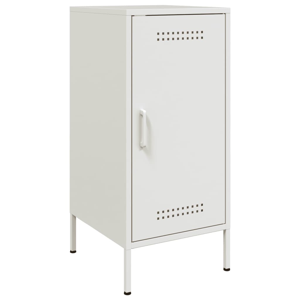 vidaXL Sideboard White 36x39x79 cm Cold-rolled Steel