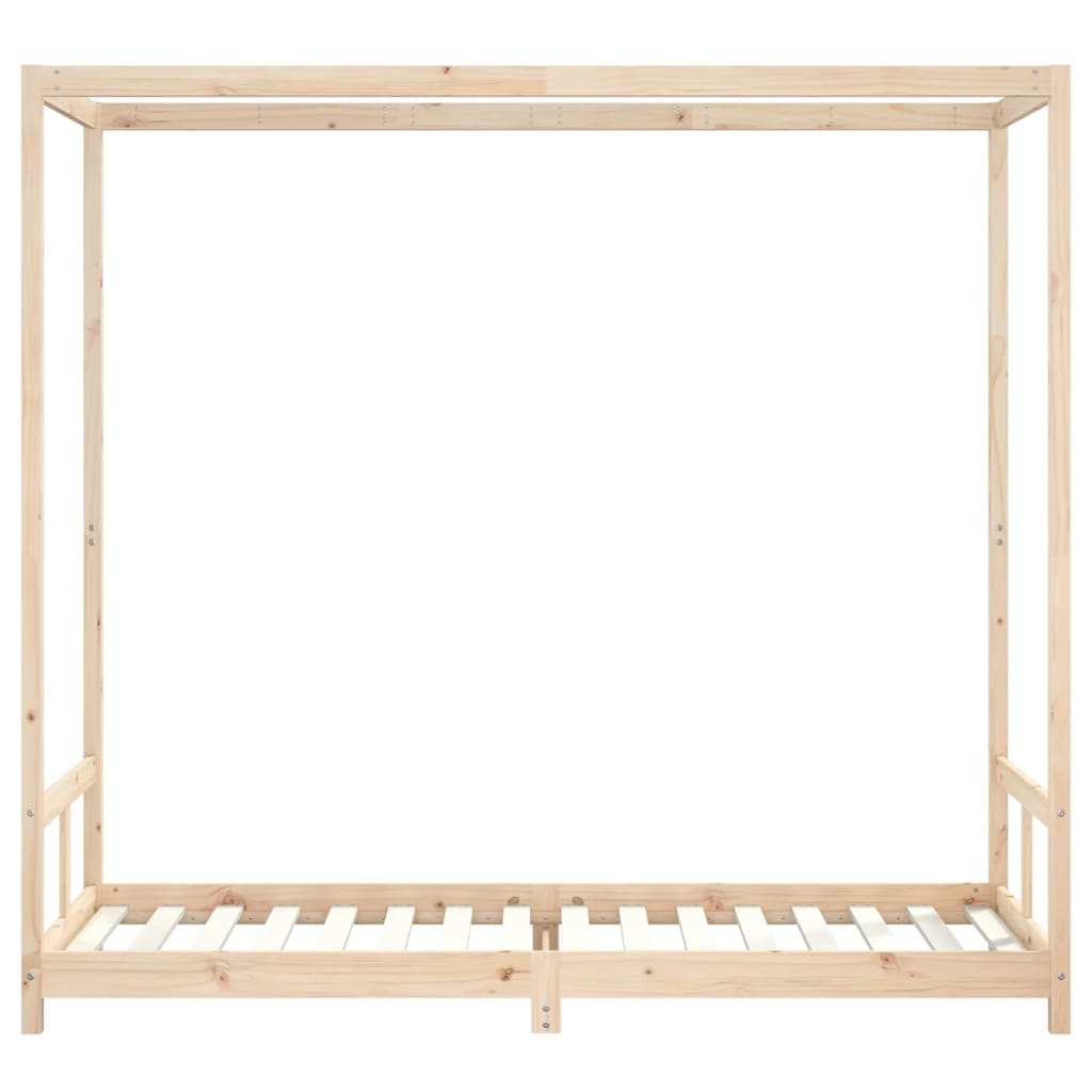 vidaXL Kids Bed Frame 80x200 cm Solid Wood Pine