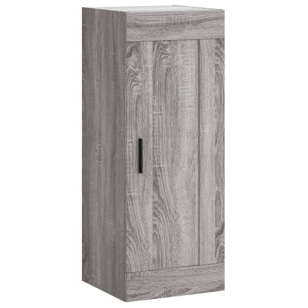 vidaXL Highboard Grey Sonoma 34.5x34x180 cm Engineered Wood