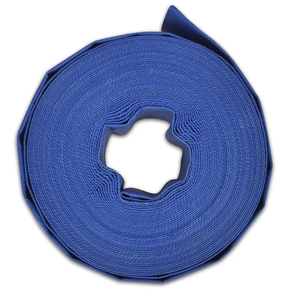 vidaXL Flat Hose 50 m 3" PVC