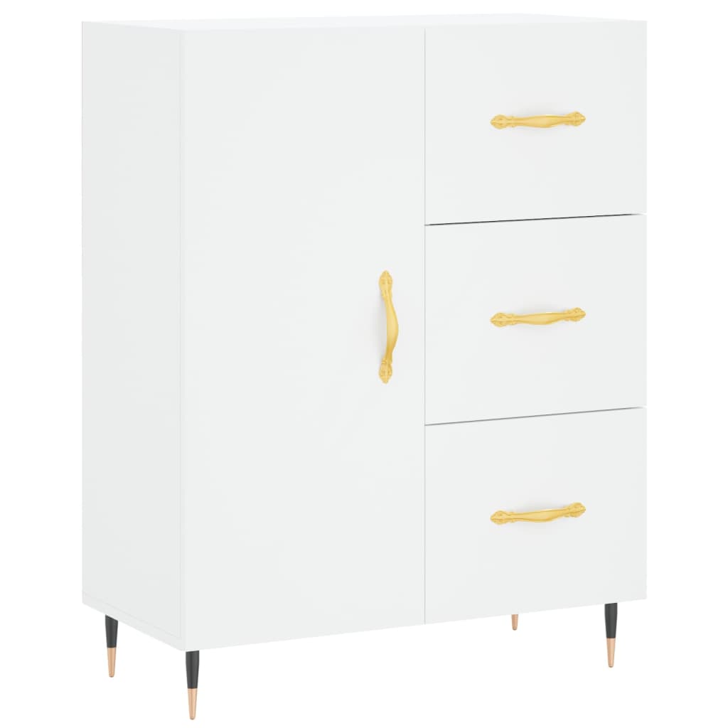 vidaXL Sideboard White 69.5x34x90 cm Engineered Wood