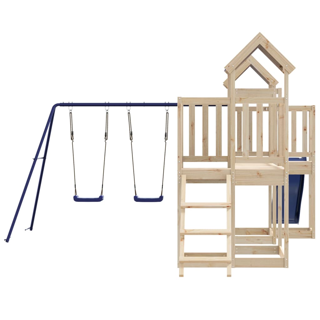 vidaXL Outdoor Playset Solid Wood Pine