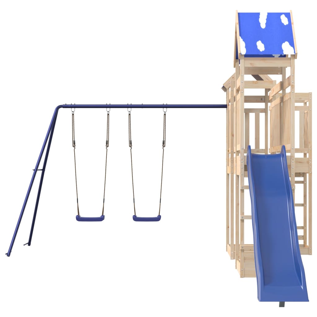 vidaXL Outdoor Playset Solid Wood Pine