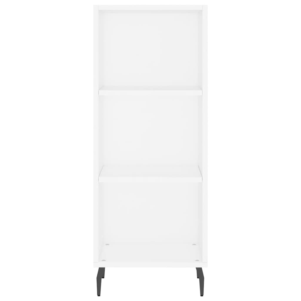 vidaXL Highboard White 34.5x34x180 cm Engineered Wood