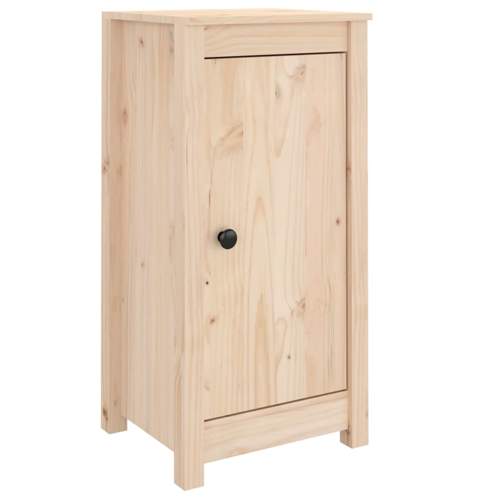 vidaXL Sideboards 2 pcs 39x35x80 cm Solid Wood Pine