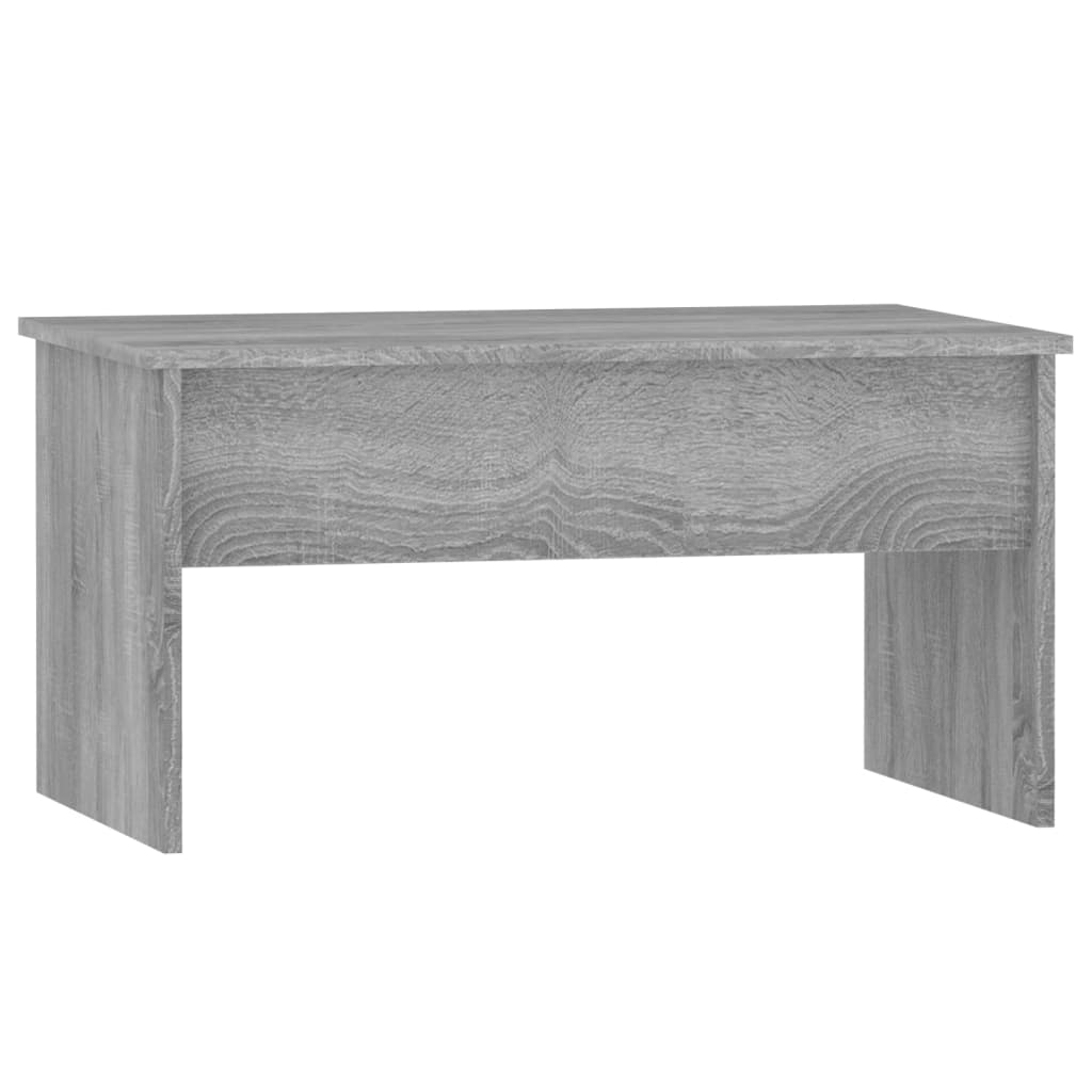 vidaXL Coffee Table Grey Sonoma 80x50.5x41.5 cm Engineered Wood