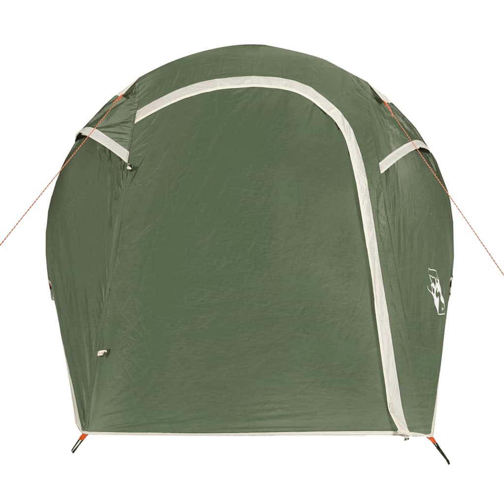 vidaXL Camping Tent Tunnel 2-Person Green Waterproof