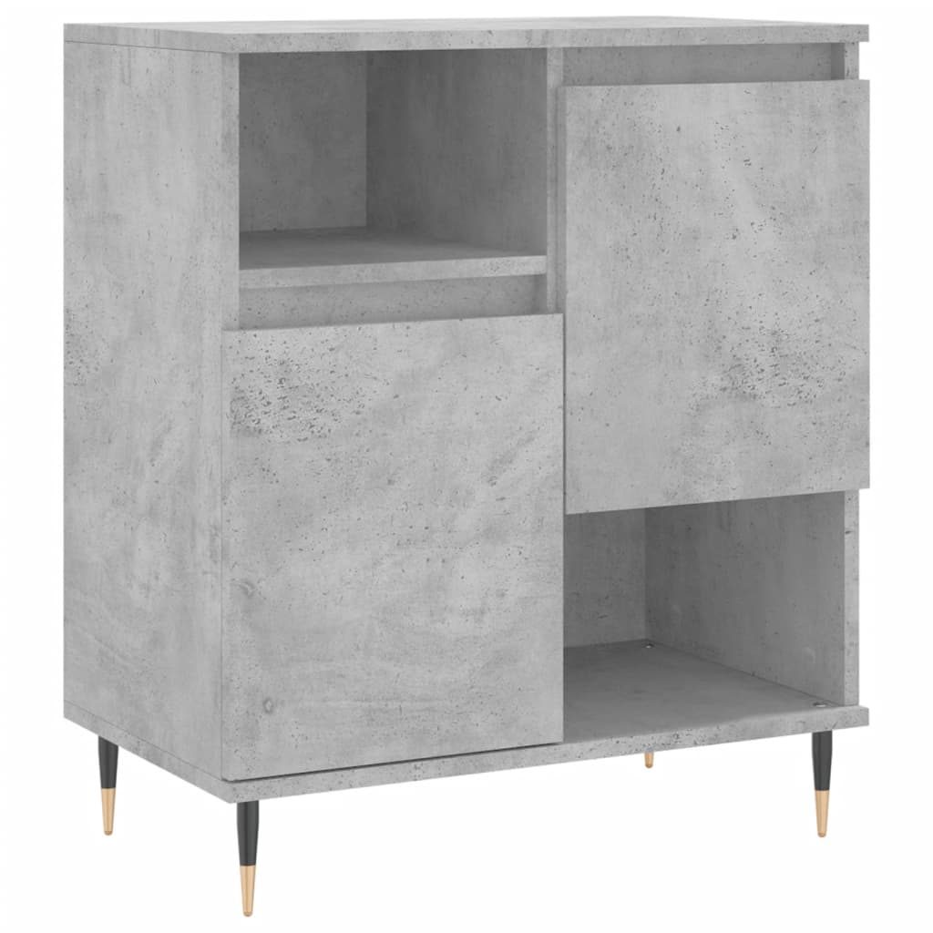 vidaXL Sideboard Concrete Grey 60x35x70 cm Engineered Wood