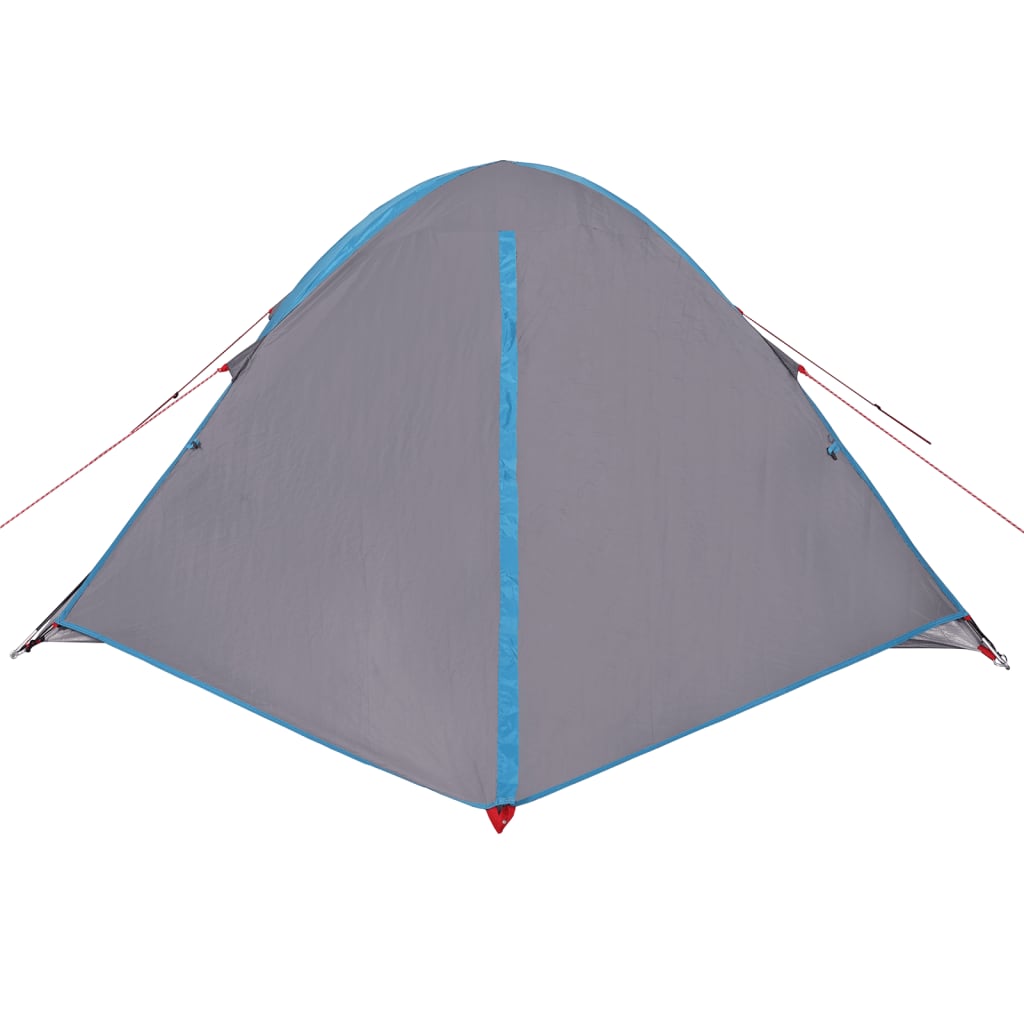 vidaXL Camping Tent Dome 2-Person Blue Waterproof