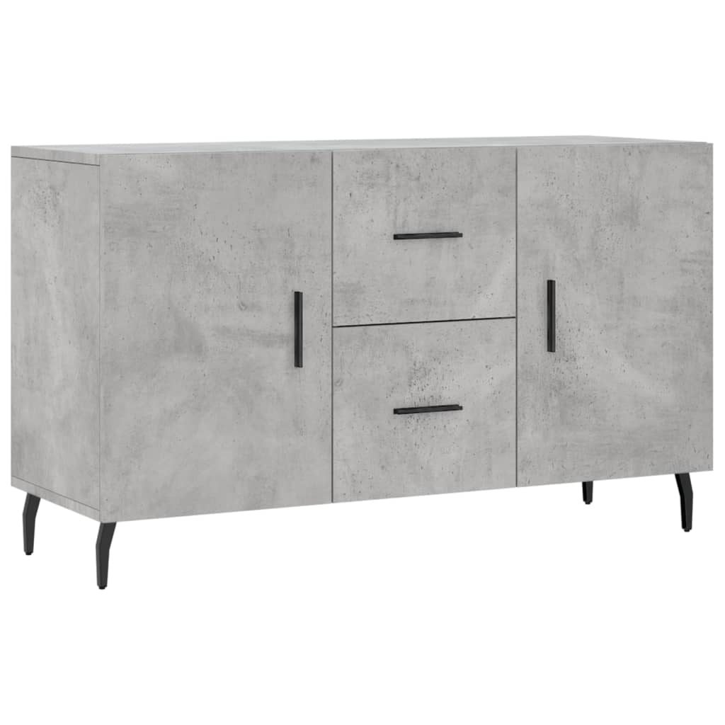 vidaXL Sideboard Concrete Grey 100x36x60 cm Engineered Wood