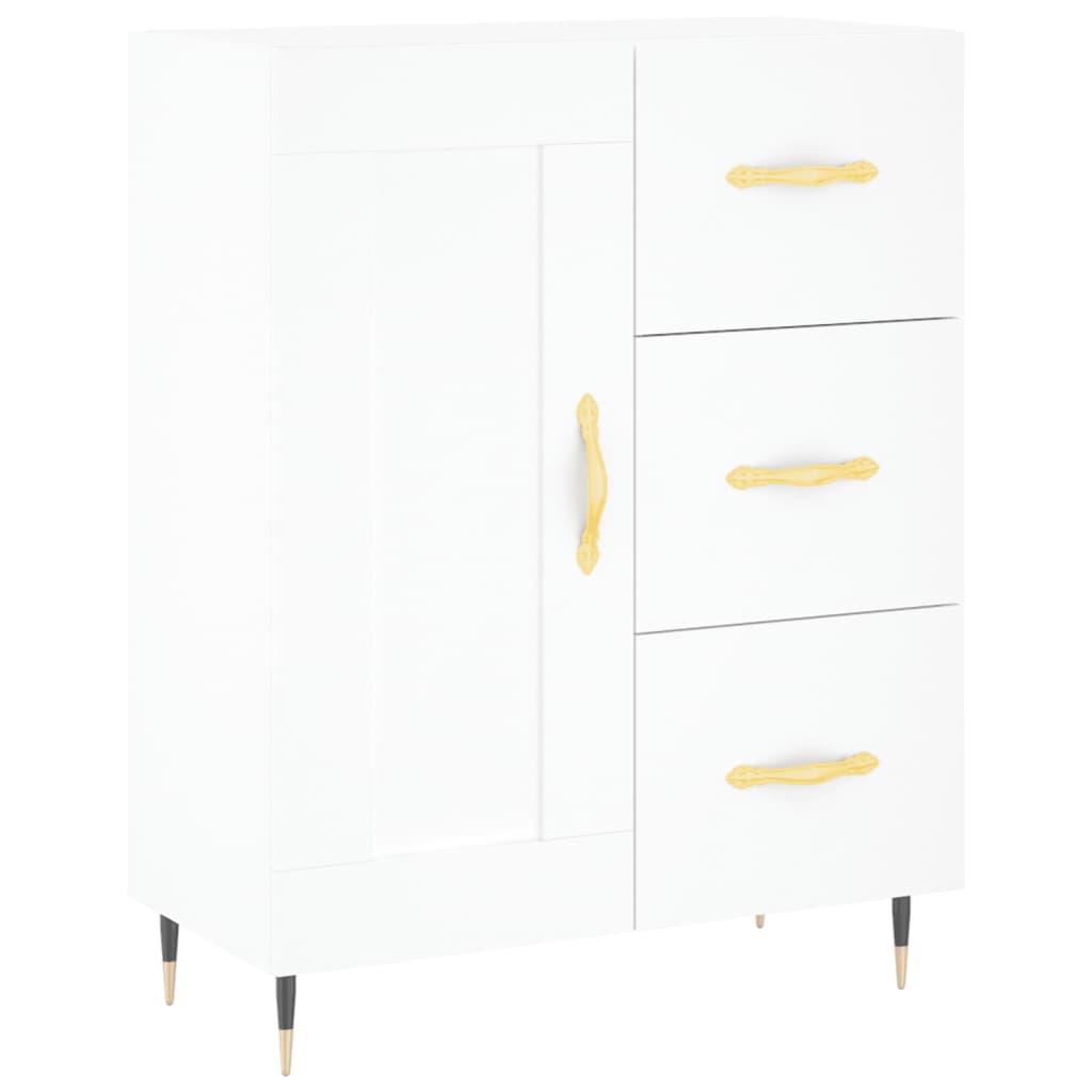 vidaXL Highboard White 69.5x34x180 cm Engineered Wood