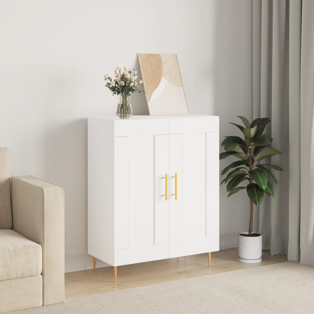 vidaXL Sideboard White 69.5x34x90 cm Engineered Wood