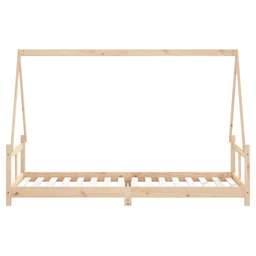 vidaXL Kids Bed Frame 80x200 cm Solid Wood Pine