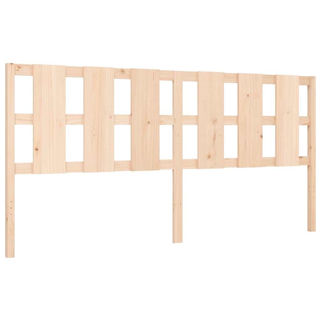 vidaXL Bed Frame without Mattress 200x200 cm Solid Wood Pine