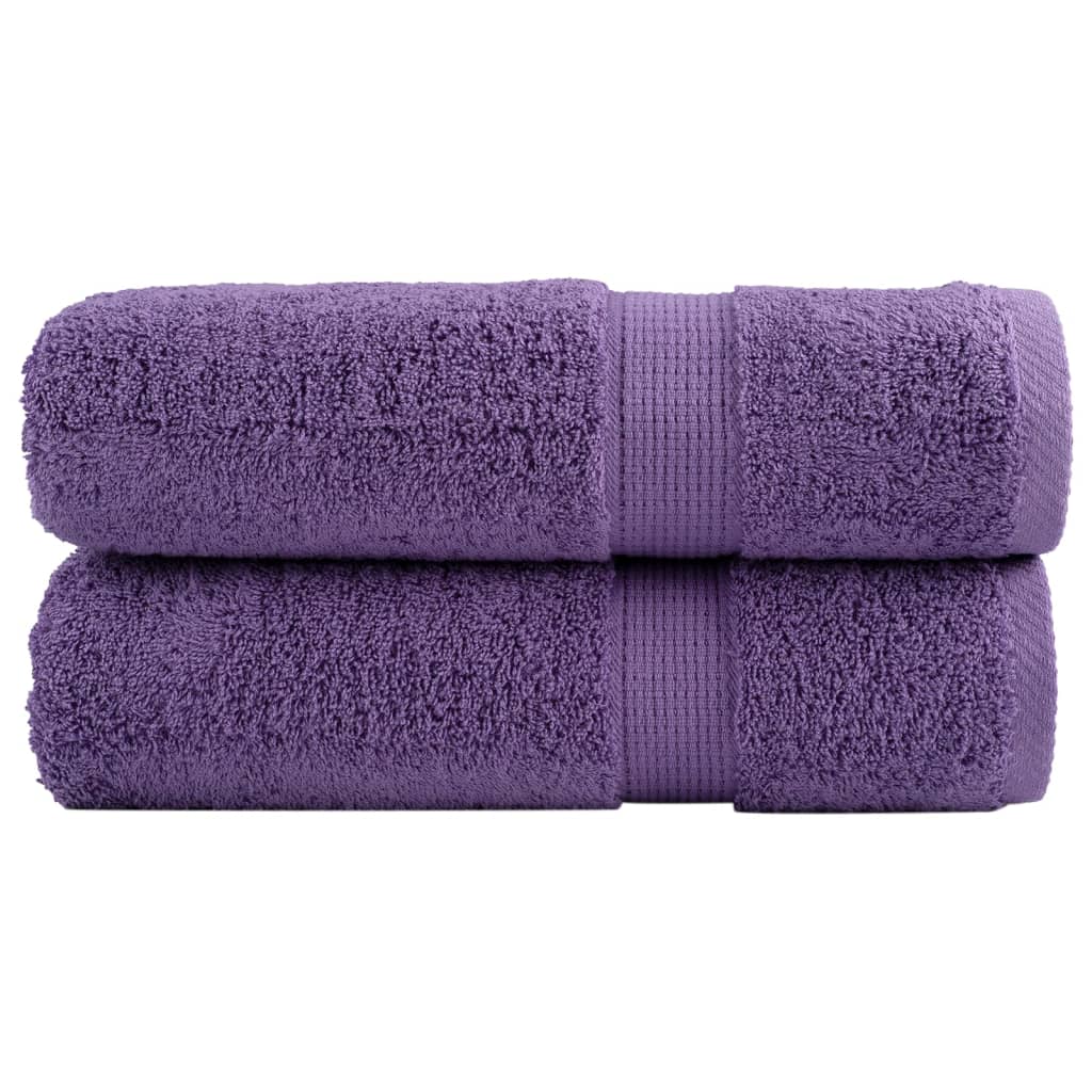 vidaXL Premium Bath Towels SOLUND 2 pcs 100x150 cm 600 gsm