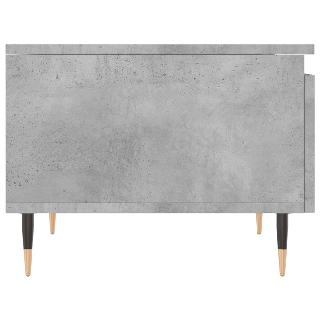 vidaXL Coffee Table Concrete Grey 50x46x35 cm Engineered Wood