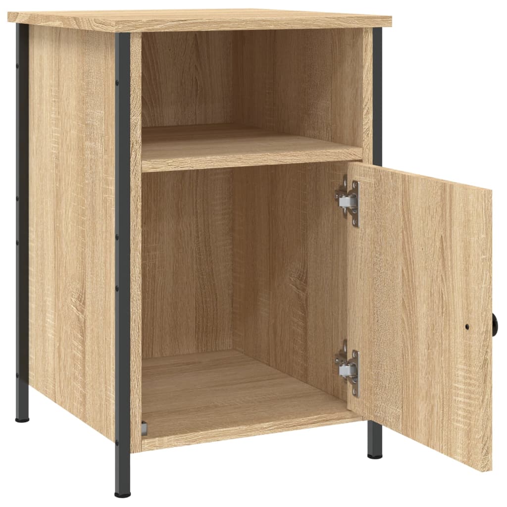 vidaXL Bedside Cabinet Sonoma Oak 40x42x60 cm Engineered Wood