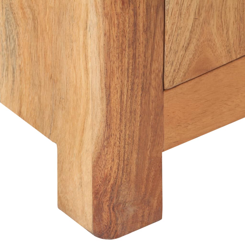 vidaXL Bedside Cabinet 40x30x50 cm Solid Acacia Wood