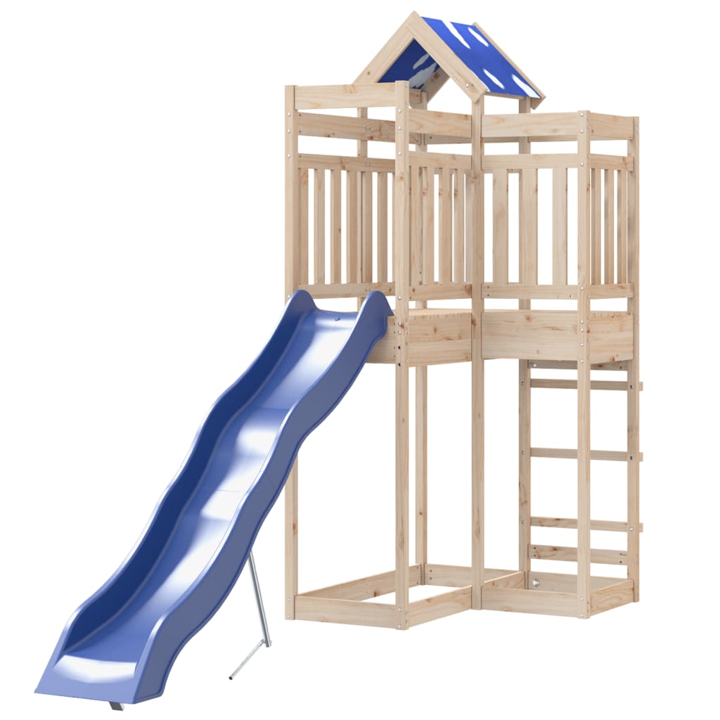 vidaXL Outdoor Playset Solid Wood Pine