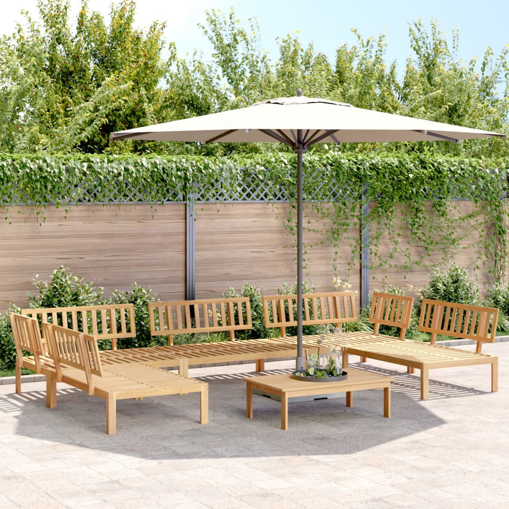 vidaXL 6 Piece Garden Pallet Sofa Set Solid Wood Acacia