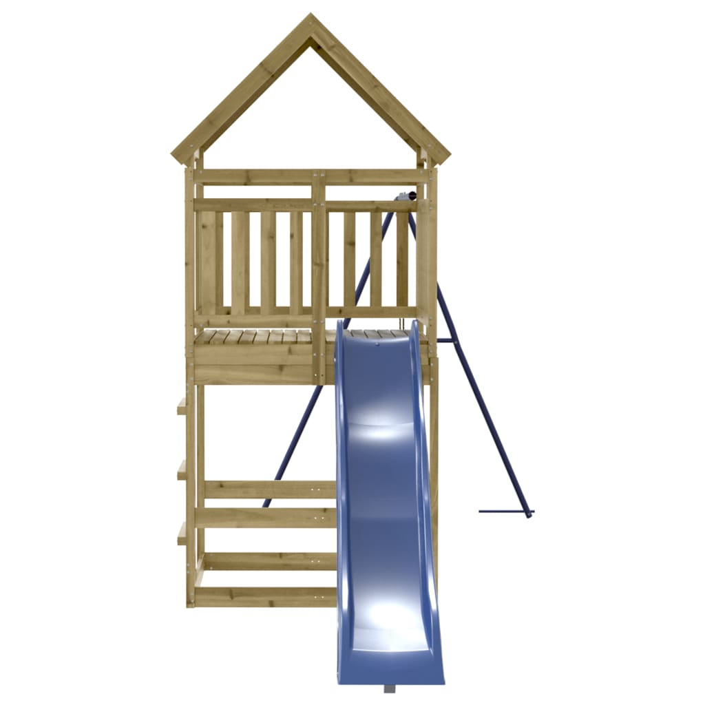 vidaXL Outdoor Playset Impregnated Wood Pine