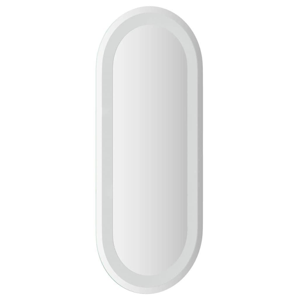 vidaXL LED Bathroom Mirror 70x30 cm Oval