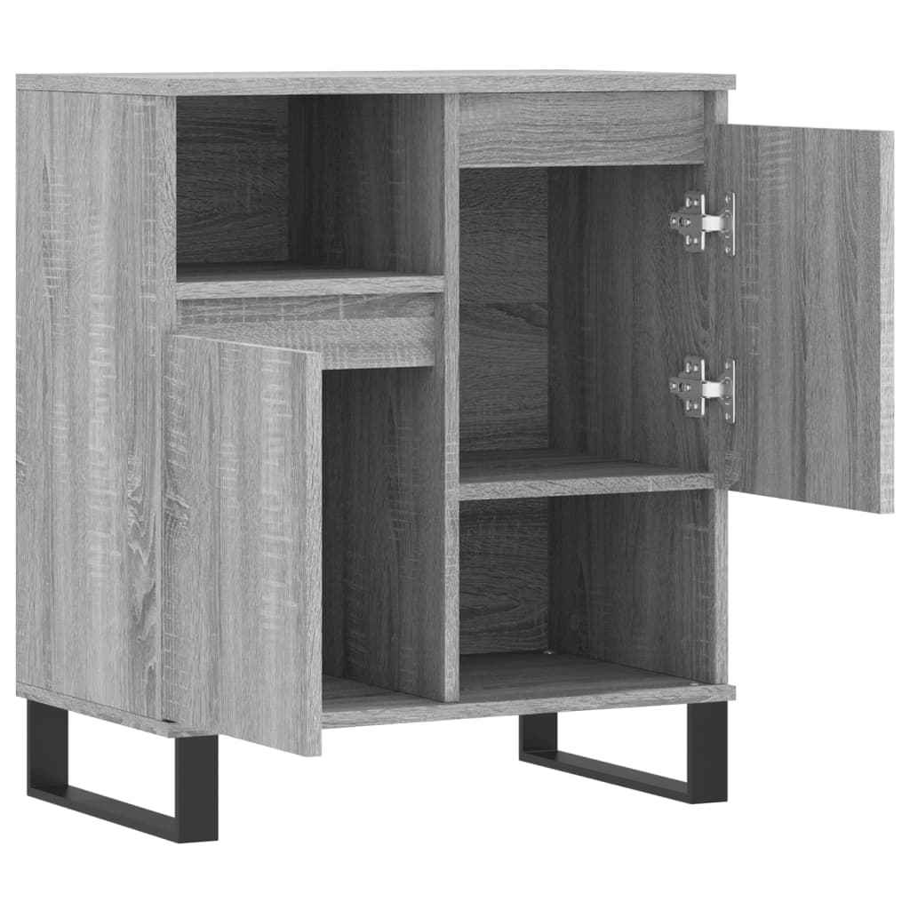 vidaXL Sideboard Grey Sonoma 60x35x70 cm Engineered Wood