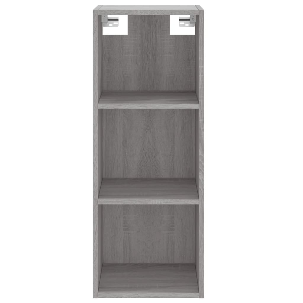 vidaXL Highboard Grey Sonoma 34.5x34x180 cm Engineered Wood