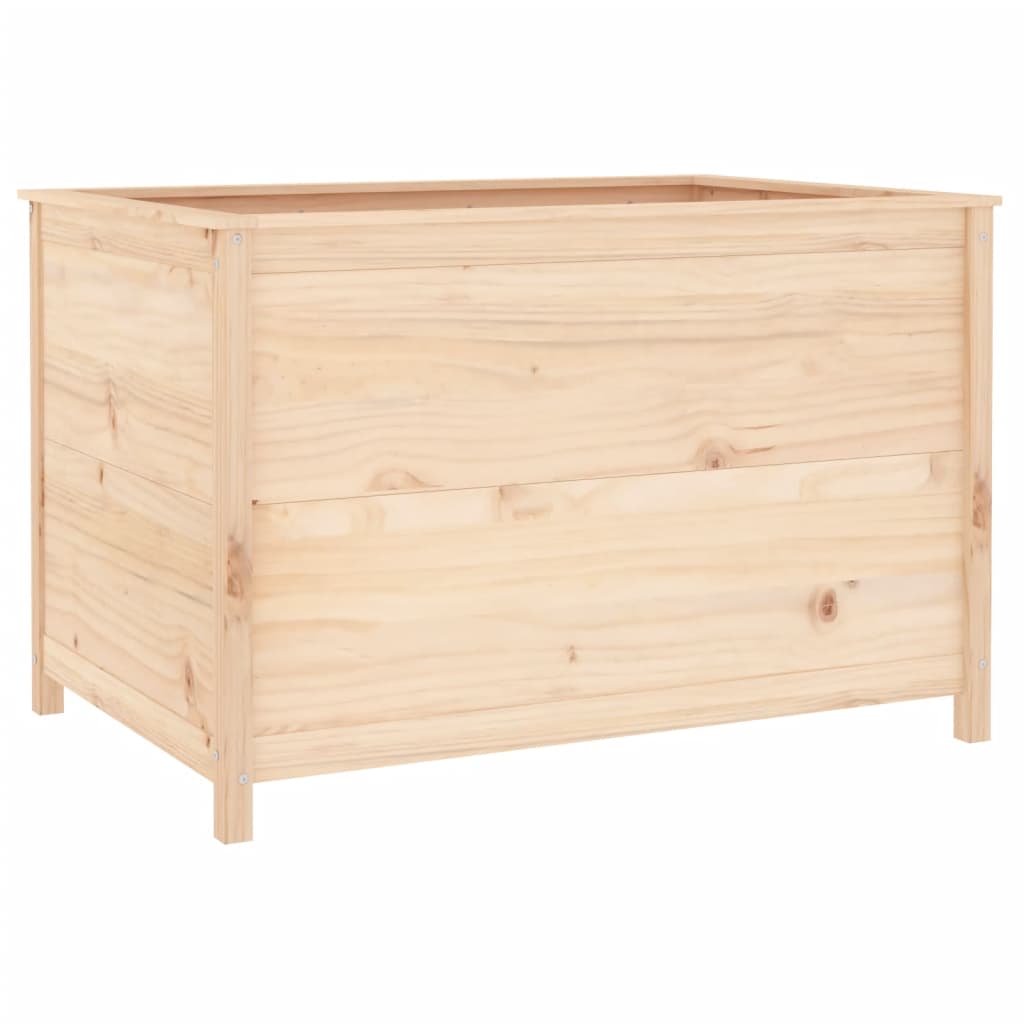 vidaXL Garden Raised Bed 119.5x82.5x78 cm Solid Wood Pine