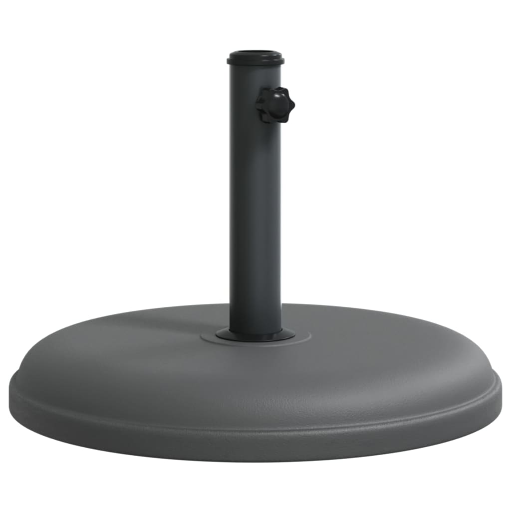 vidaXL Parasol Base for Ø32/35/38 mm Poles 15 kg Round