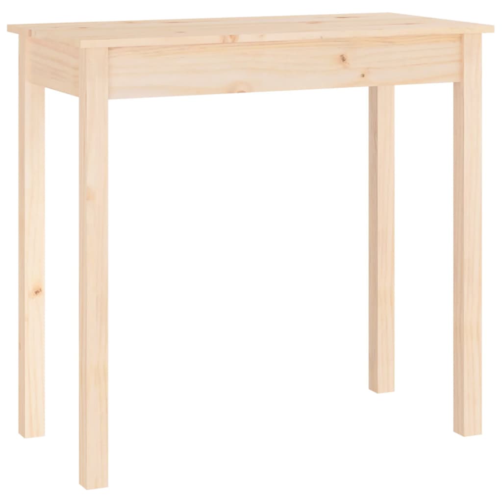 vidaXL Console Table 80x40x75 cm Solid Wood Pine