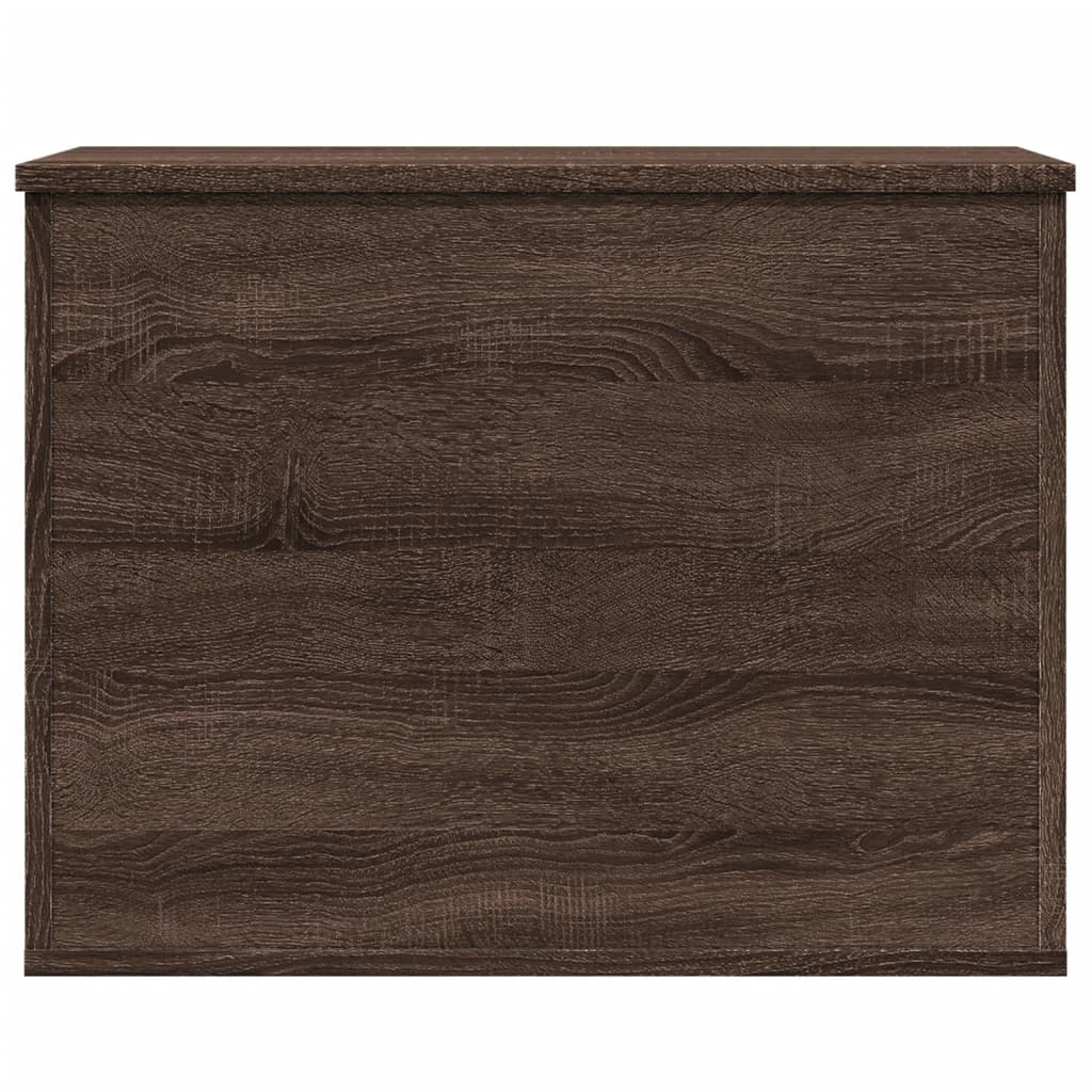 vidaXL Storage Box Brown Oak 60x42x46 cm Engineered Wood