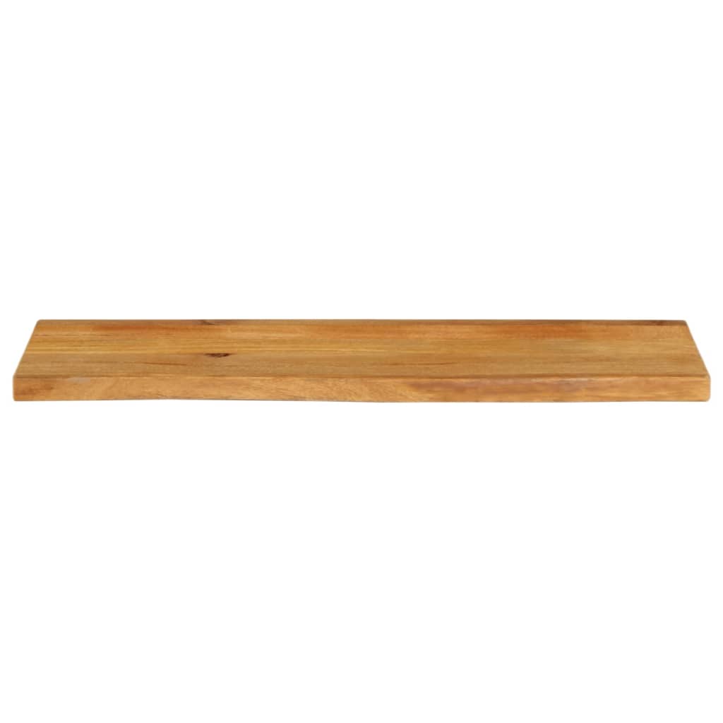 vidaXL Table Top Live Edge 110x30x2.5 cm Solid Wood Mango