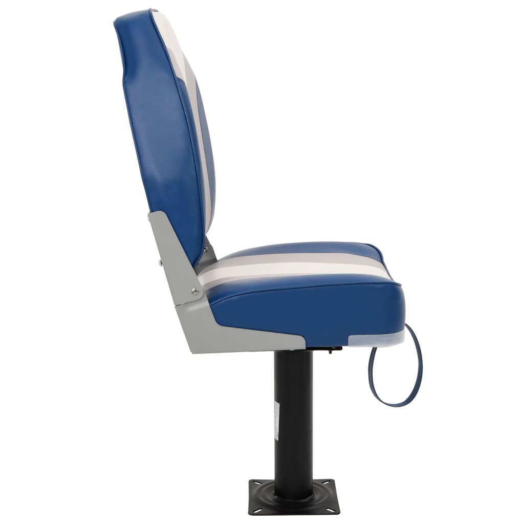 vidaXL Boat Seat with Pedestal 360° Rotatable