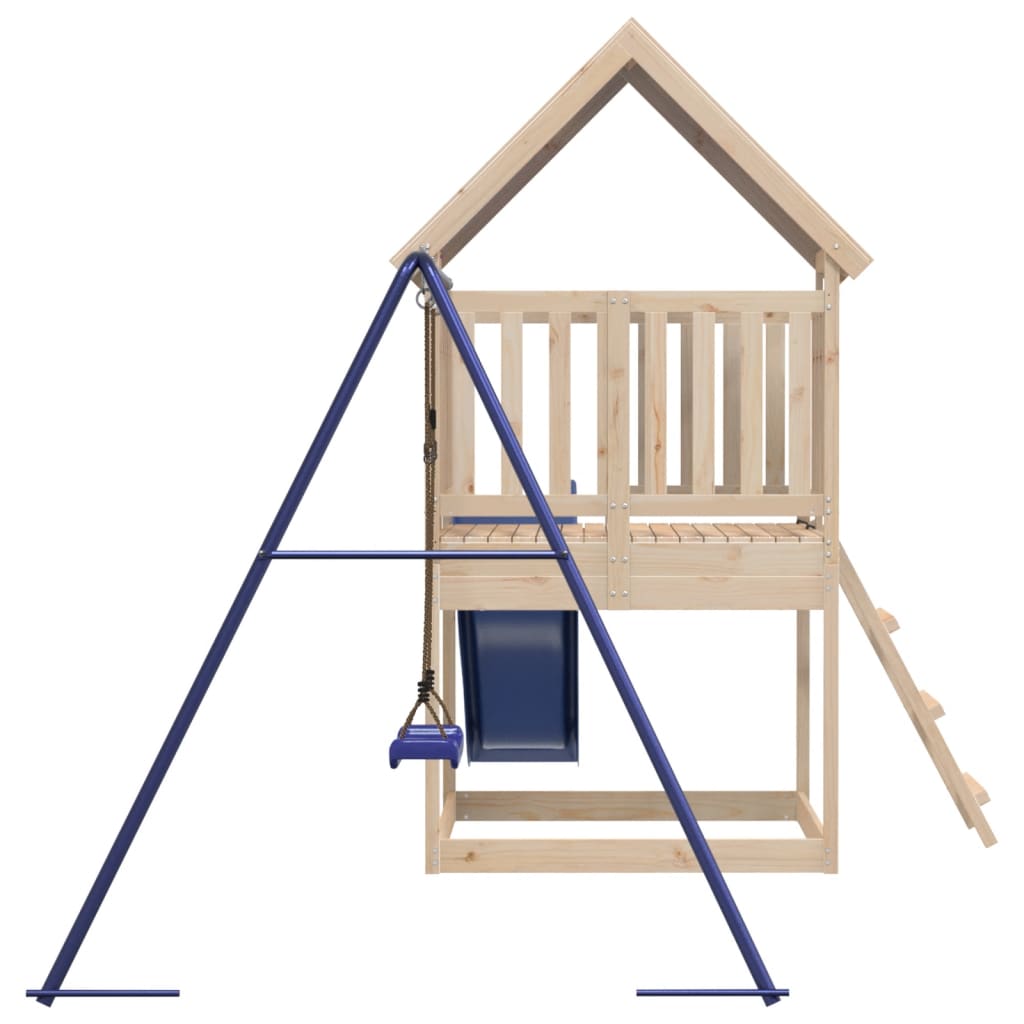 vidaXL Outdoor Playset Solid Wood Pine