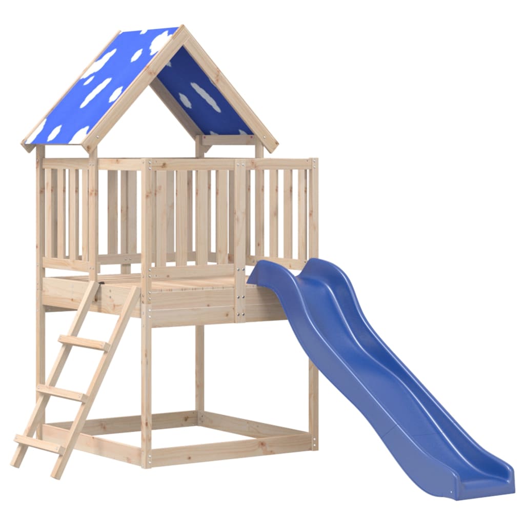 vidaXL Outdoor Playset Solid Wood Pine