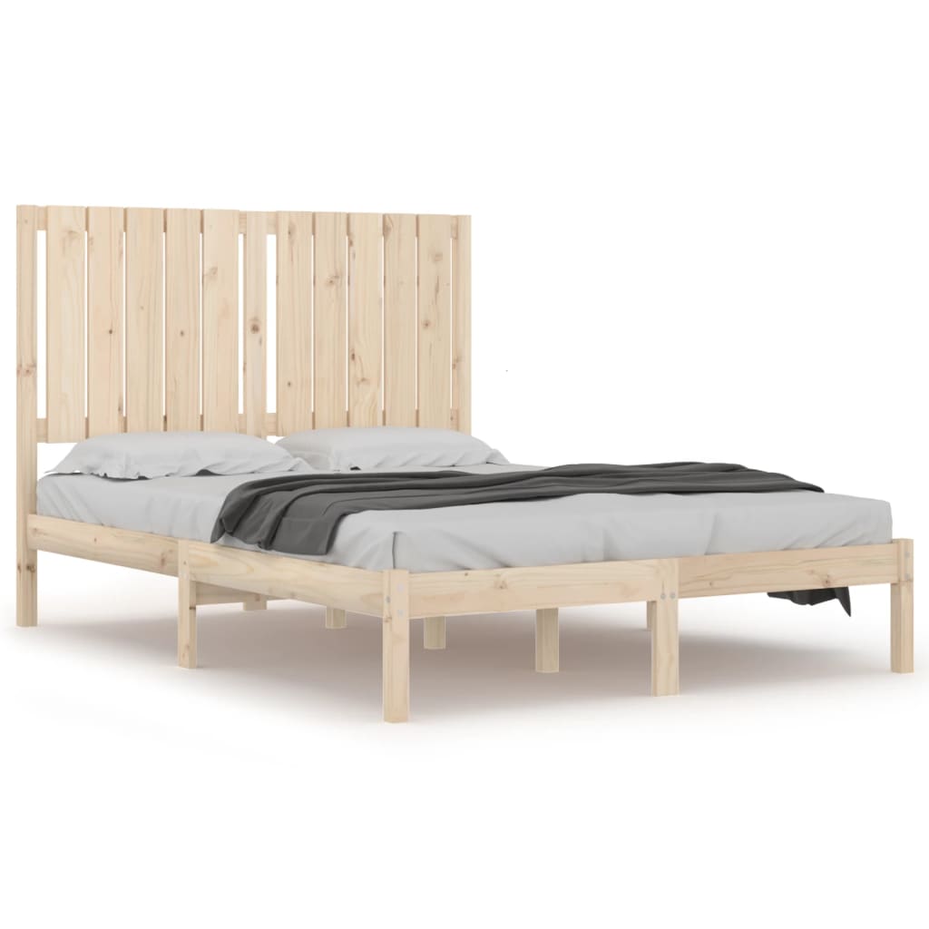 vidaXL Bed Frame without Mattress 120x200 cm Solid Wood Pine