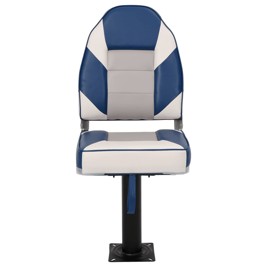 vidaXL Boat Seat with Pedestal 360° Rotatable