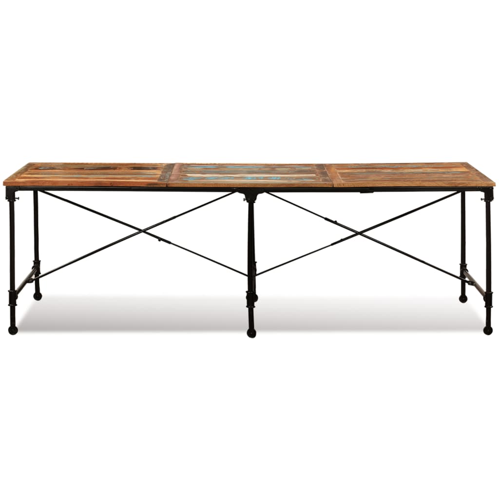 vidaXL Dining Table Solid Reclaimed Wood 240 cm